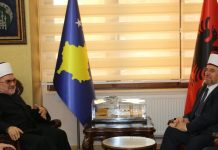 Myftiu Tërnava priti kryetarin e Meshihatit të Serbisë