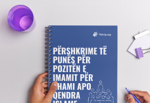 PËRSHKRIME TË PUNËS PËR POZITËN E IMAMIT PËR XHAMI APO QENDRA ISLAME