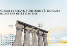 Indeksi i temave boshtore të thirrjes islame në ditët e sotme