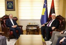 Myftiu Tërnava priti në takim drejtorin e Institutit për Mendim Islam në Turqi, prof.dr. Mehmet Gormez