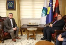 Myftiu Tërnava priti në takim imamin Xhelal ef. Kaloshi
