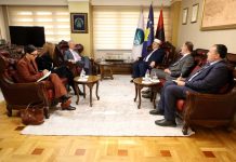 Myftiu Tërnava priti në takim ambasadorin e Italisë në Kosovë, z. Antonello De Riu