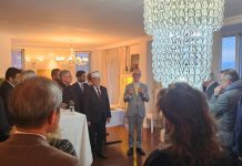 KRYETARI I BASHKËSISË FETARE ISLAME NË RMV, REISUL ULEMA HFZ.H.SHAQIR EF. FETAI, PJESËMARRËS NË TAKIMIN LAMTUMIRËS TË AMBASADORIT TË ITALISË. – BFI