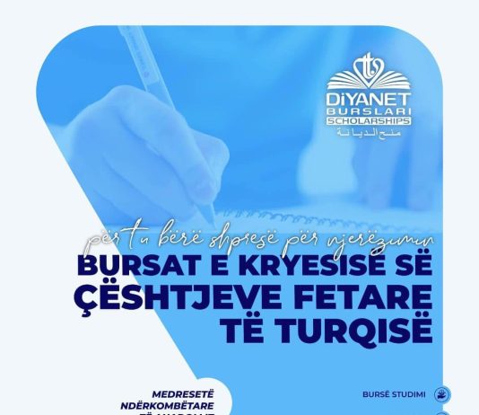 Vazhdojnë aplikimet për bursë studimi në Turqi!